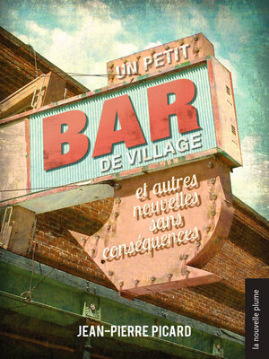 cover image of Un petit bar de village